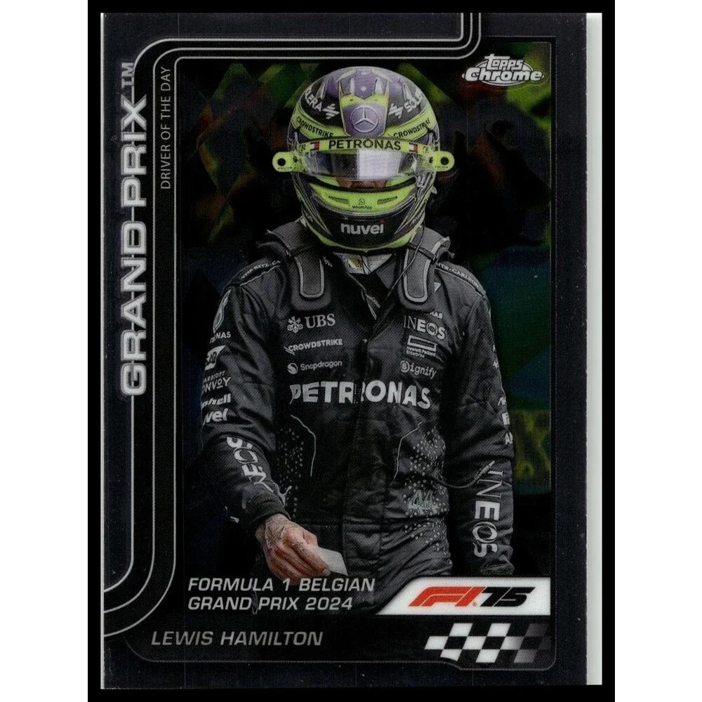 2025 Topps Chrome Formula 1 Lewis Hamilton #135 Mercedes-AMG Petronas